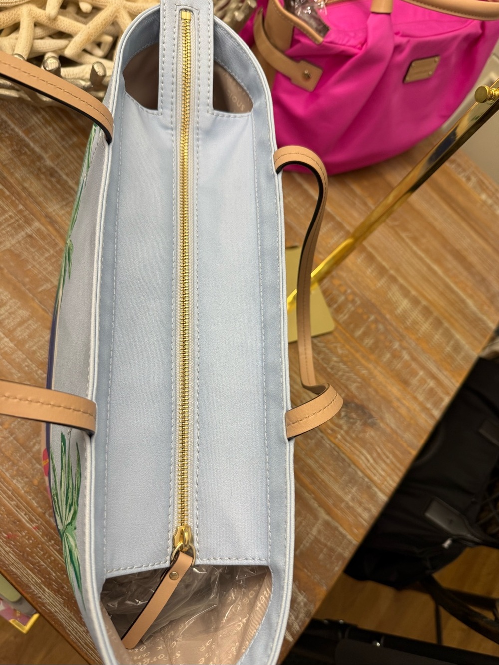 Kate Spade Hallie Tote “California Dreaming Surf” Tote; Special Edition Release - Picture 4 of 11